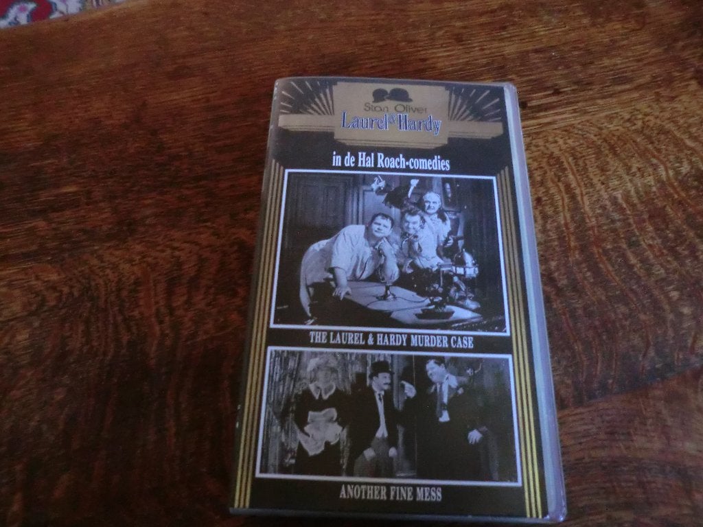 videocassettes Laurel & Hardy, Alle leeftijden, Ophalen of Verzenden, Zo goed als nieuw, Komedie