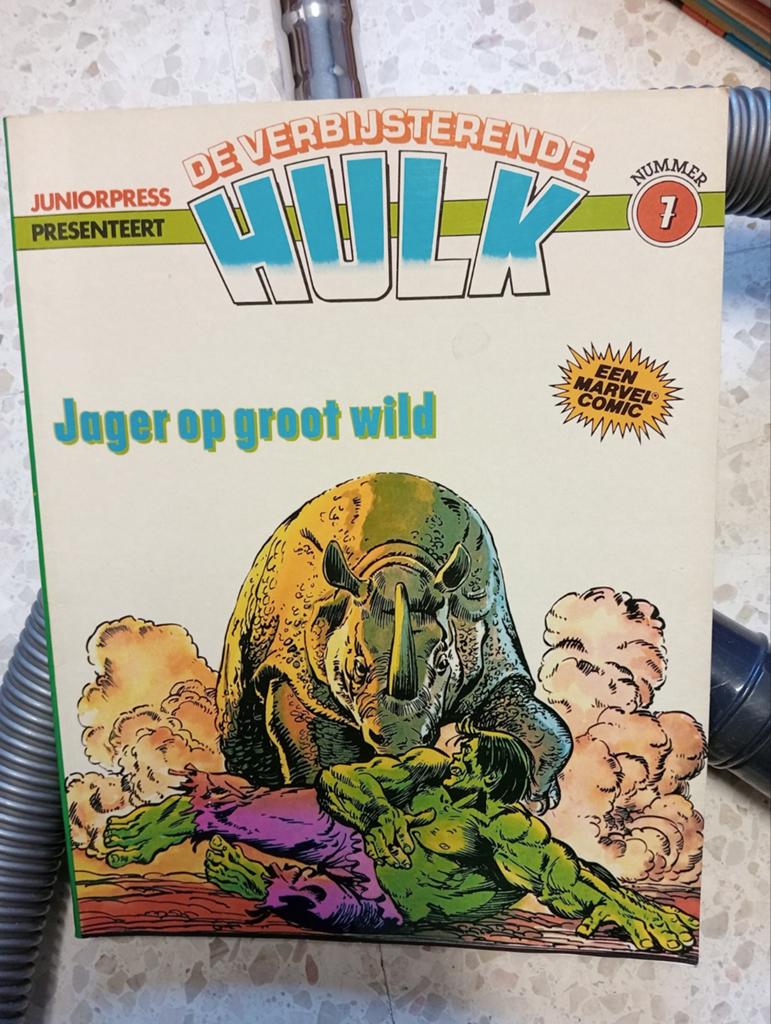 Marvel comic hulk, Ophalen of Verzenden