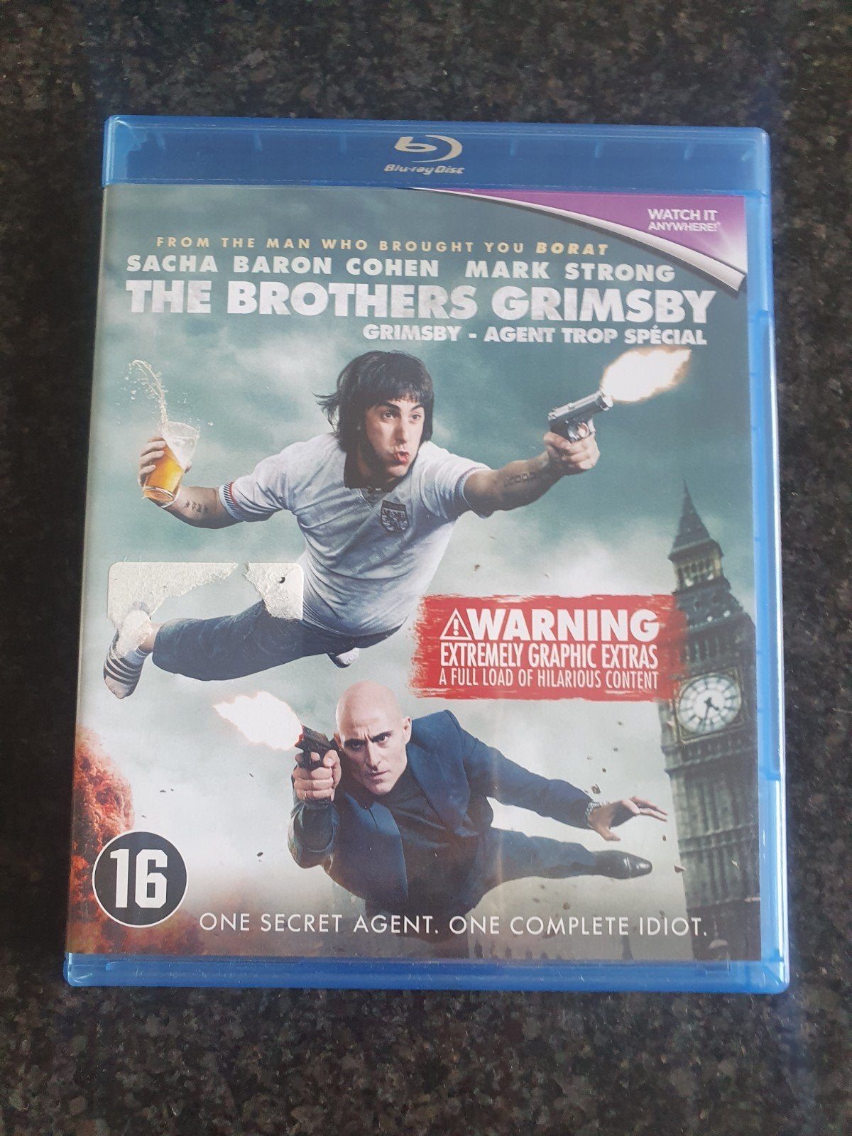 Les frères Grimsby blu ray NL FR, Enlèvement ou Envoi