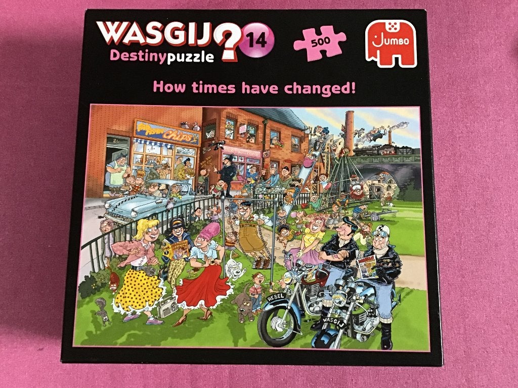 Wasgij 500, Hobby & Loisirs créatifs, Sport cérébral & Puzzles, Enlèvement ou Envoi, 500 à 1500 pièces, Utilisé, Puzzle