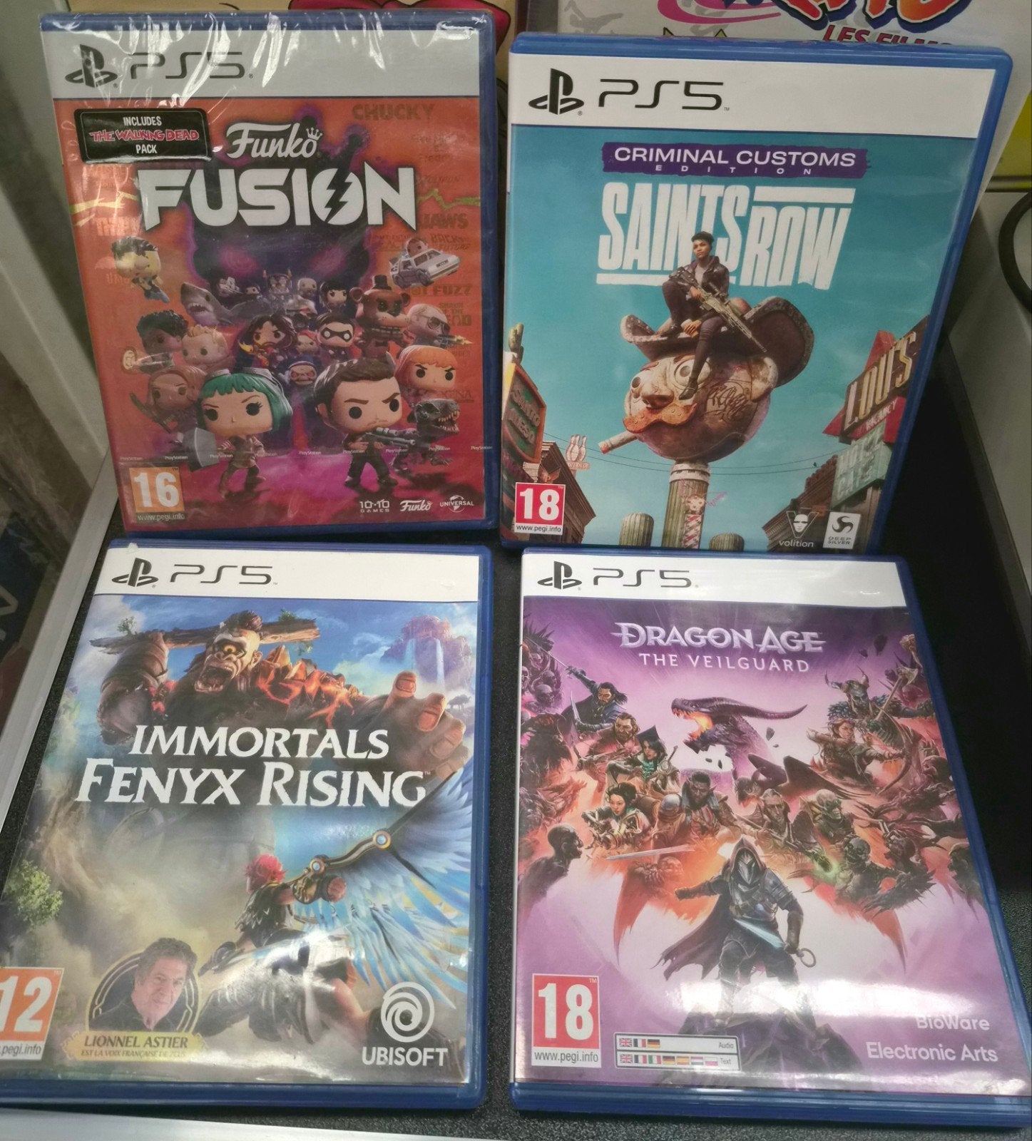 Playstation 5 lot 4 games gloednieuw, Ophalen of Verzenden, Nieuw
