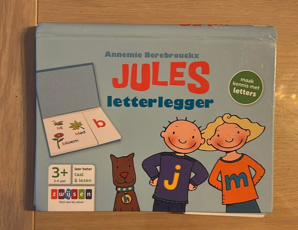 🔤 Annemie Berebrouckx - Jules letterlegger, Boeken, Ophalen of Verzenden, Zo goed als nieuw, Annemie Berebrouckx