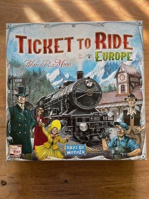 Ticket to ride Europe - NL, Ophalen of Verzenden, Zo goed als nieuw