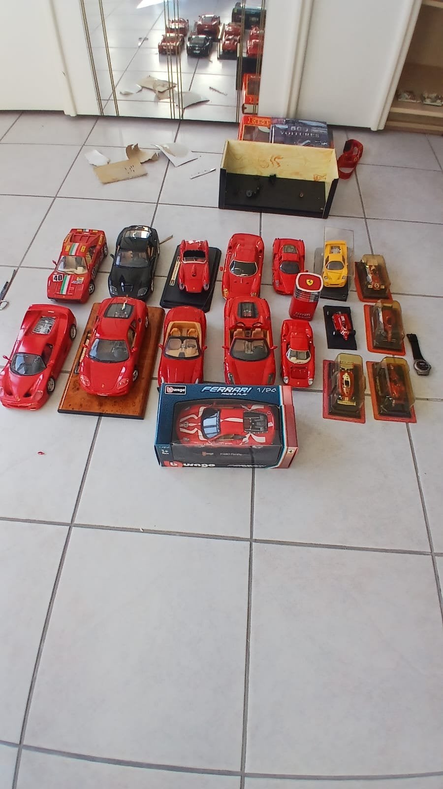 Voiture Ferrari de collection a vendre, Enlèvement