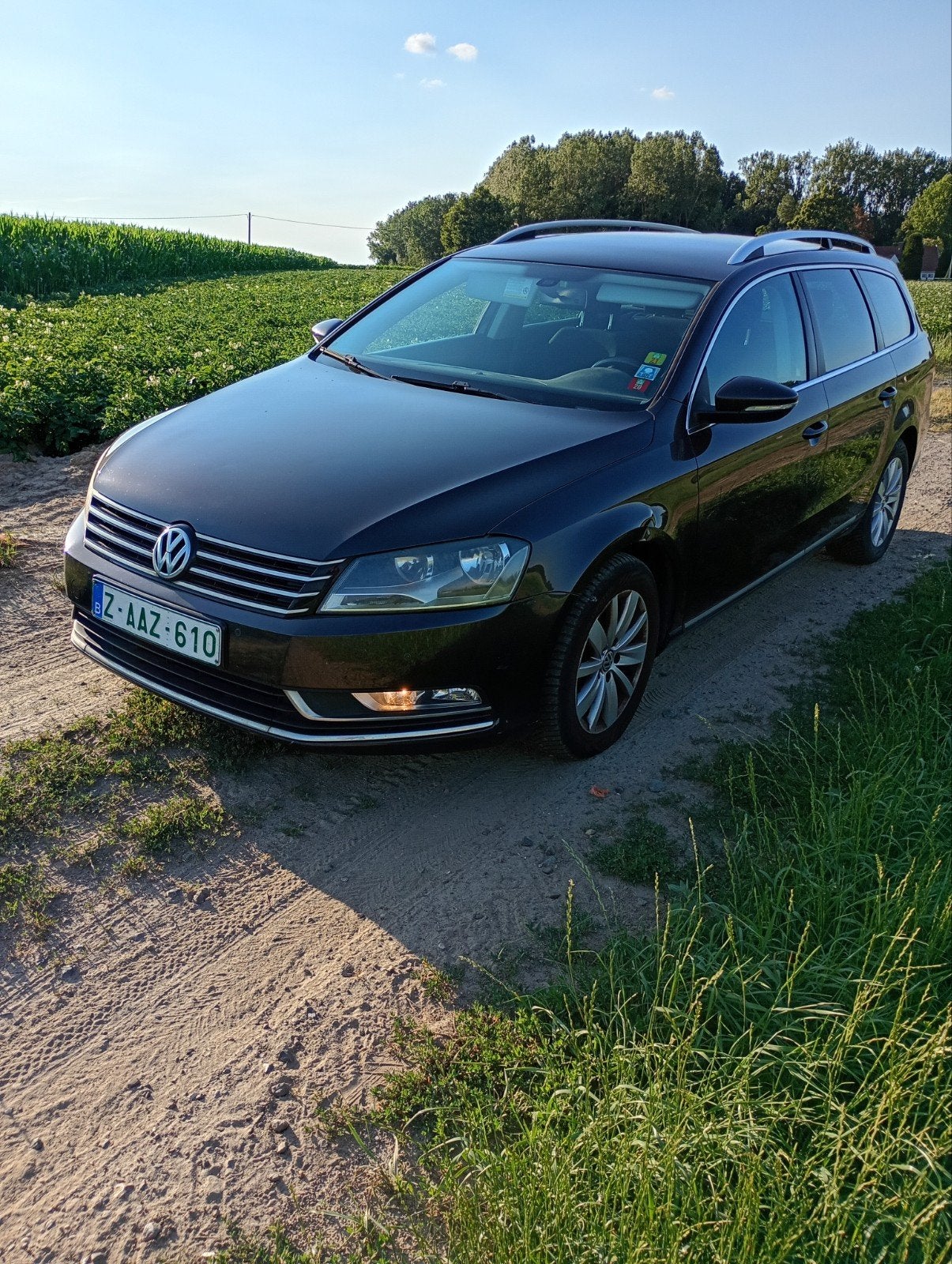 Volkswagen Passat in  goede staat, Auto's, Voorwielaandrijving, Euro 5, Stof, Zwart
