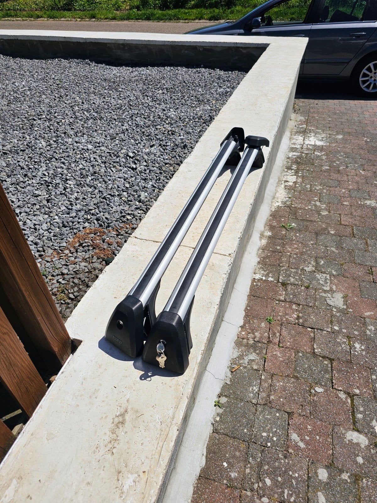 BMW F48 Dakdragers, Auto diversen, Dakdragers, Ophalen, Zo goed als nieuw