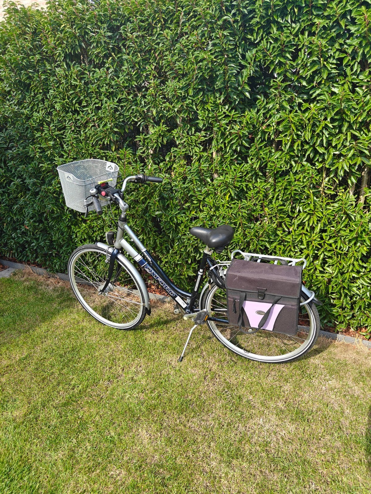 damesfiets, Gebruikt, Velgrem, Mandje, Ophalen