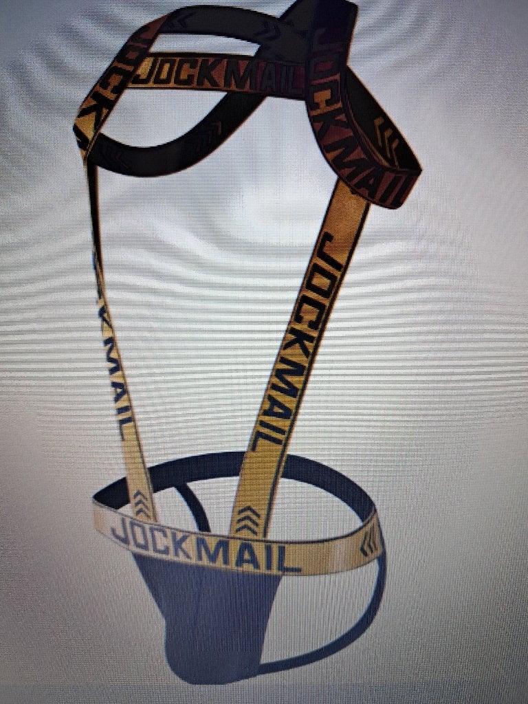 Prachtige jockstrap bretels voor heren, sexy maat L, Ophalen, Geel