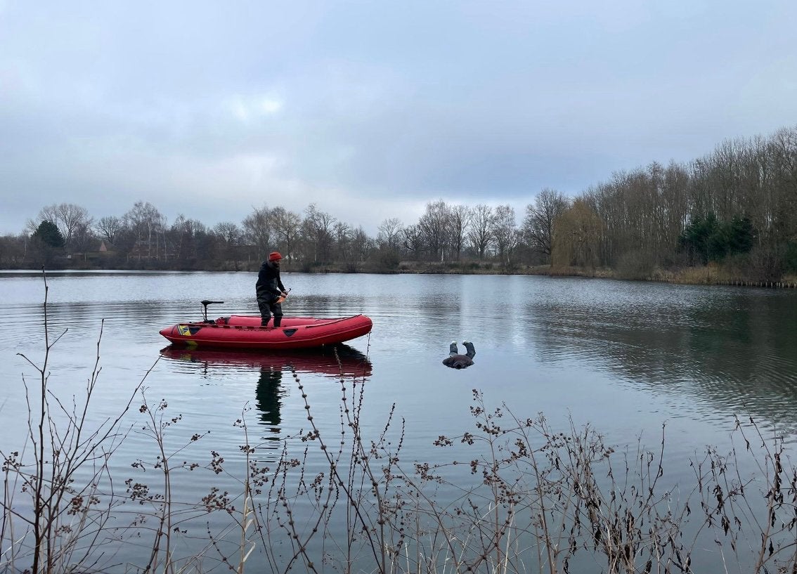 Zodiac mark II (zonder motor), Ophalen, Gebruikt, Motorboot