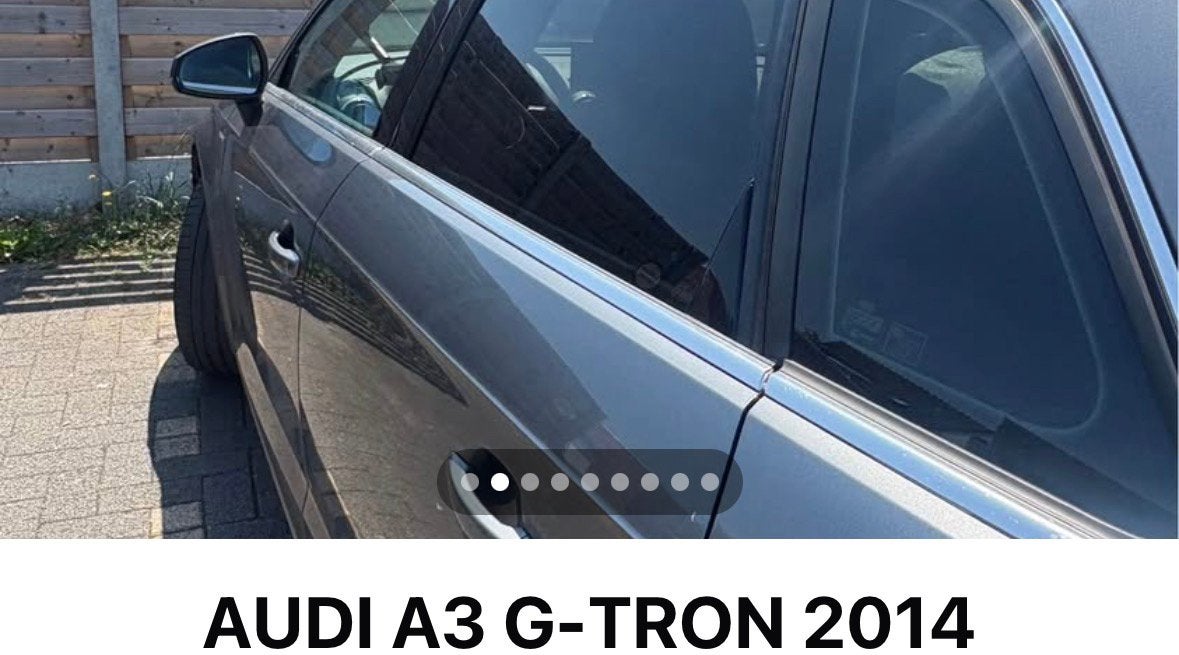 AUDI A3 GTRON 2014 €4500, Auto's, Automaat, Euro 5, Stof, Zwart