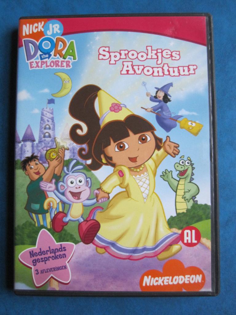 Dora the explorer - sprookjes avontuur, Tekenfilm, Ophalen of Verzenden, Zo goed als nieuw, Alle leeftijden