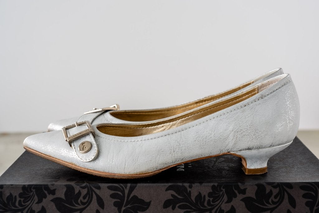 Schoenen, merk Nathan, NIEUW, maat 36, Schoenen met lage hakken, Verzenden, Zo goed als nieuw, Grijs