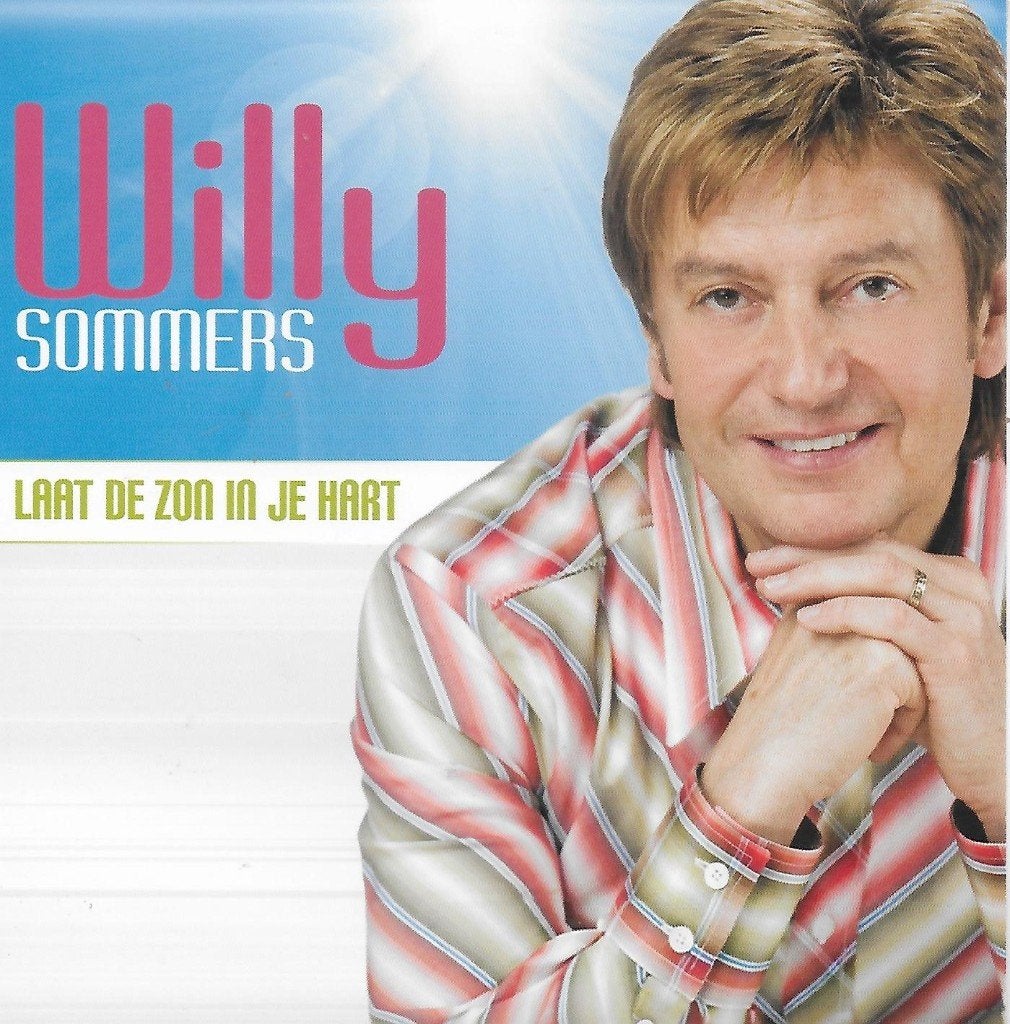 Single : WILLY  SOMMERS : Laat de zon in je hart., 7 inch, Single, 2020 tot heden, Ophalen of Verzenden