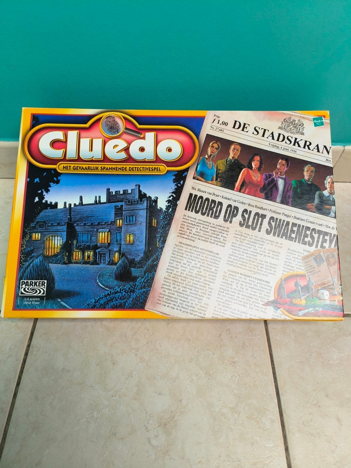 Gezelschapsspel cluedo nieuwstaat, Ophalen of Verzenden