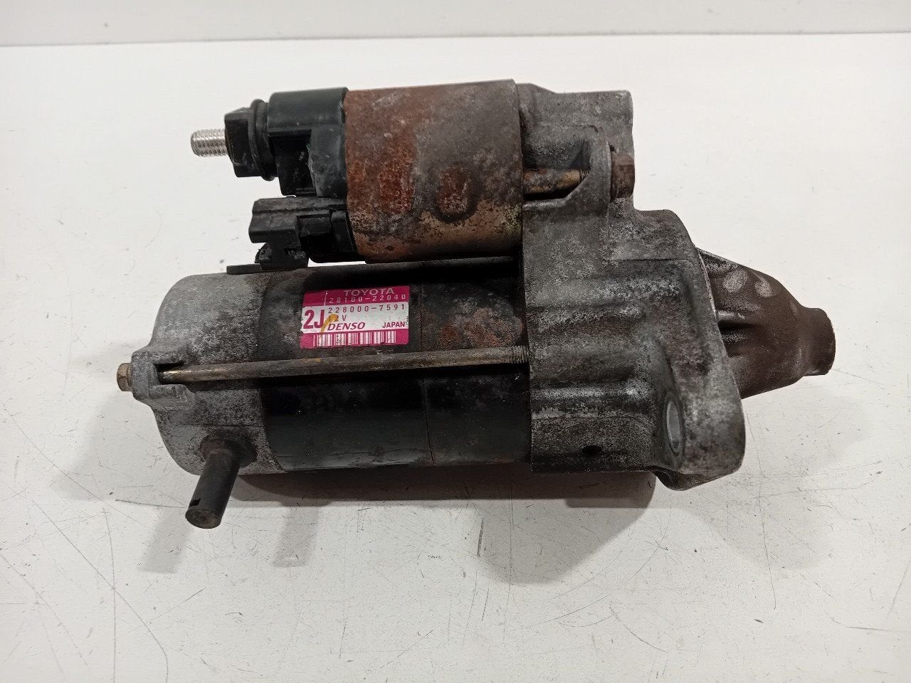 Startmotor Toyota RAV4, Onderdelen@venauto.nl, Van der Ven Autorecycling B.V., Ettenseweg 76, 4706 PB Roosendaal, The Netherlands