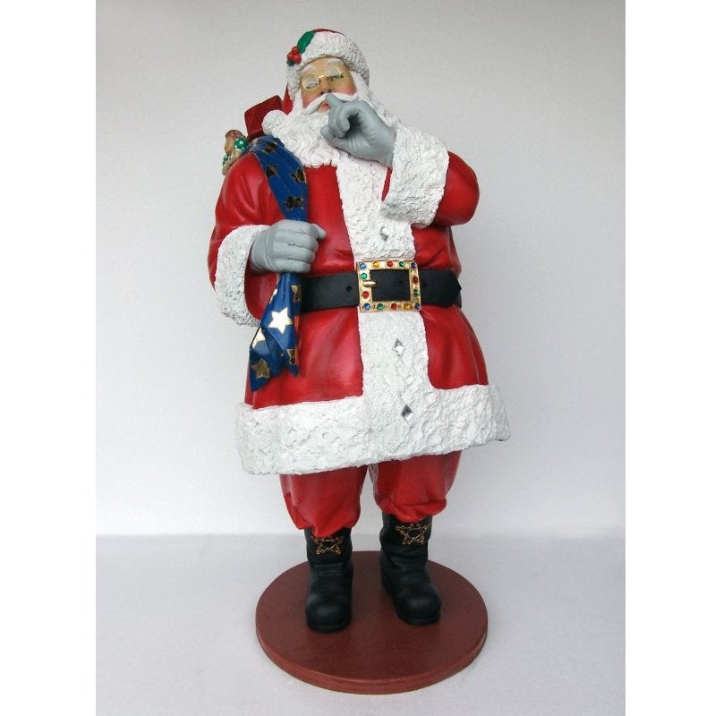 Santa with sack – Kerstman Hoogte 191 cm, Diversen, Ophalen, Nieuw
