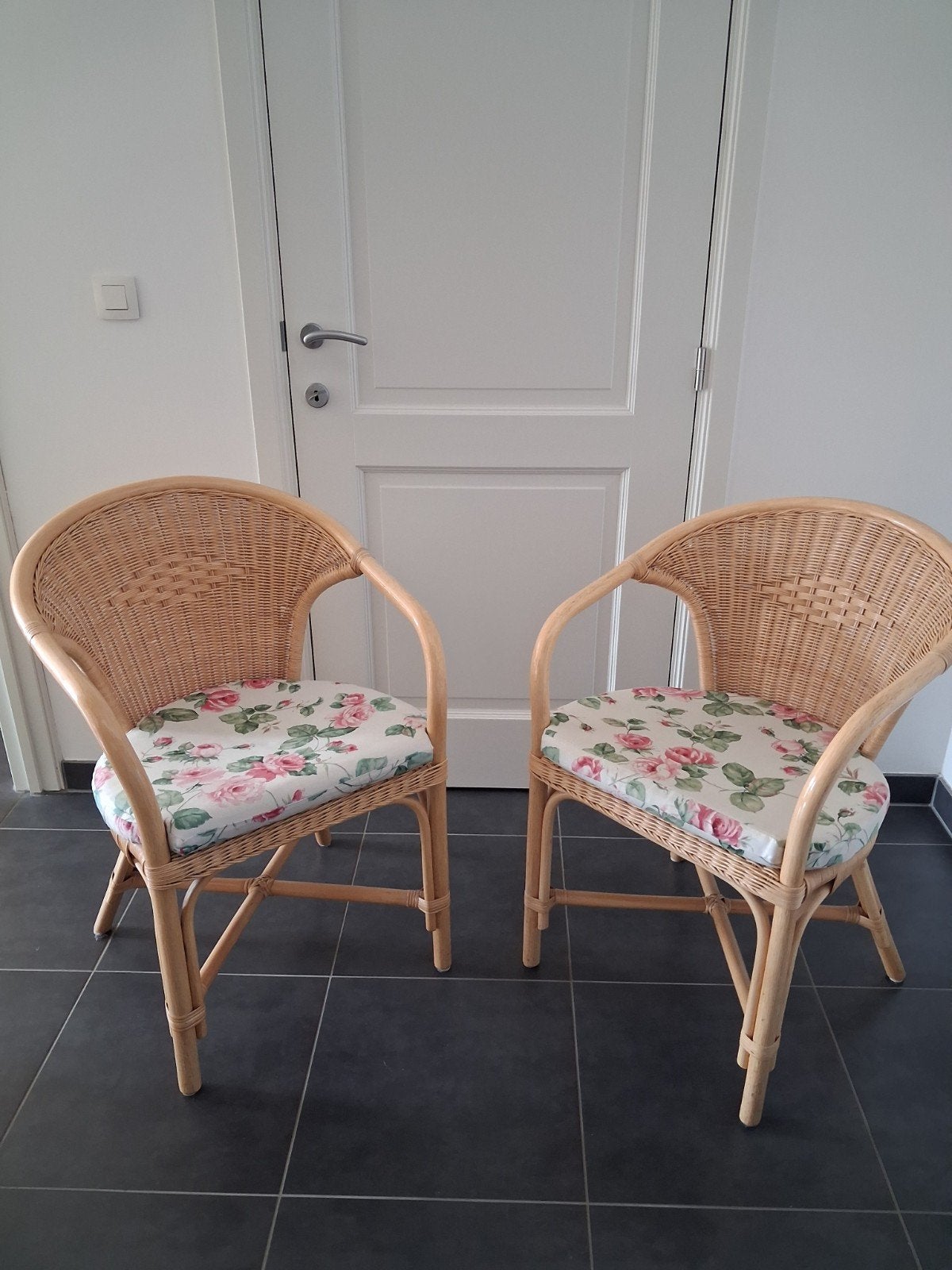 Rotan fauteuils, Ophalen, Gebruikt