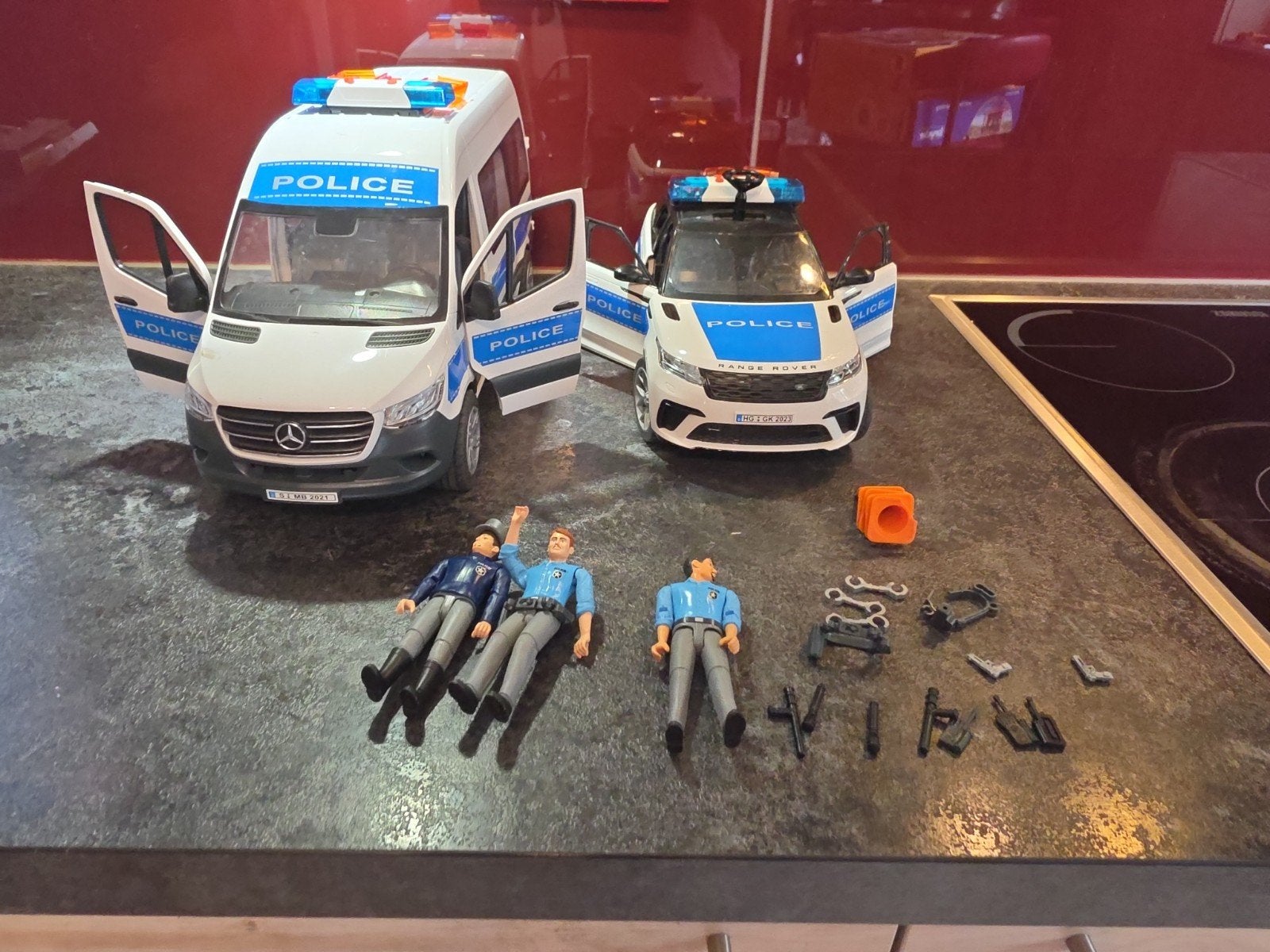 Lot Bruder Police – Mercedes Sprinter + Range Rover + 3 p, Enfants & Bébés, Enlèvement