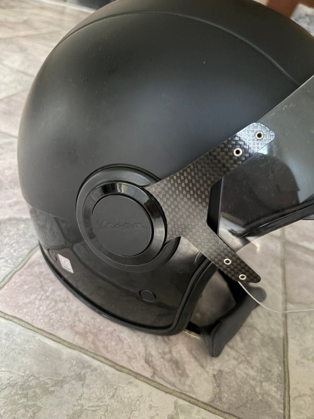 Vespa Helm Maat L (Ruilen Maat M), Enlèvement, Comme neuf, Large