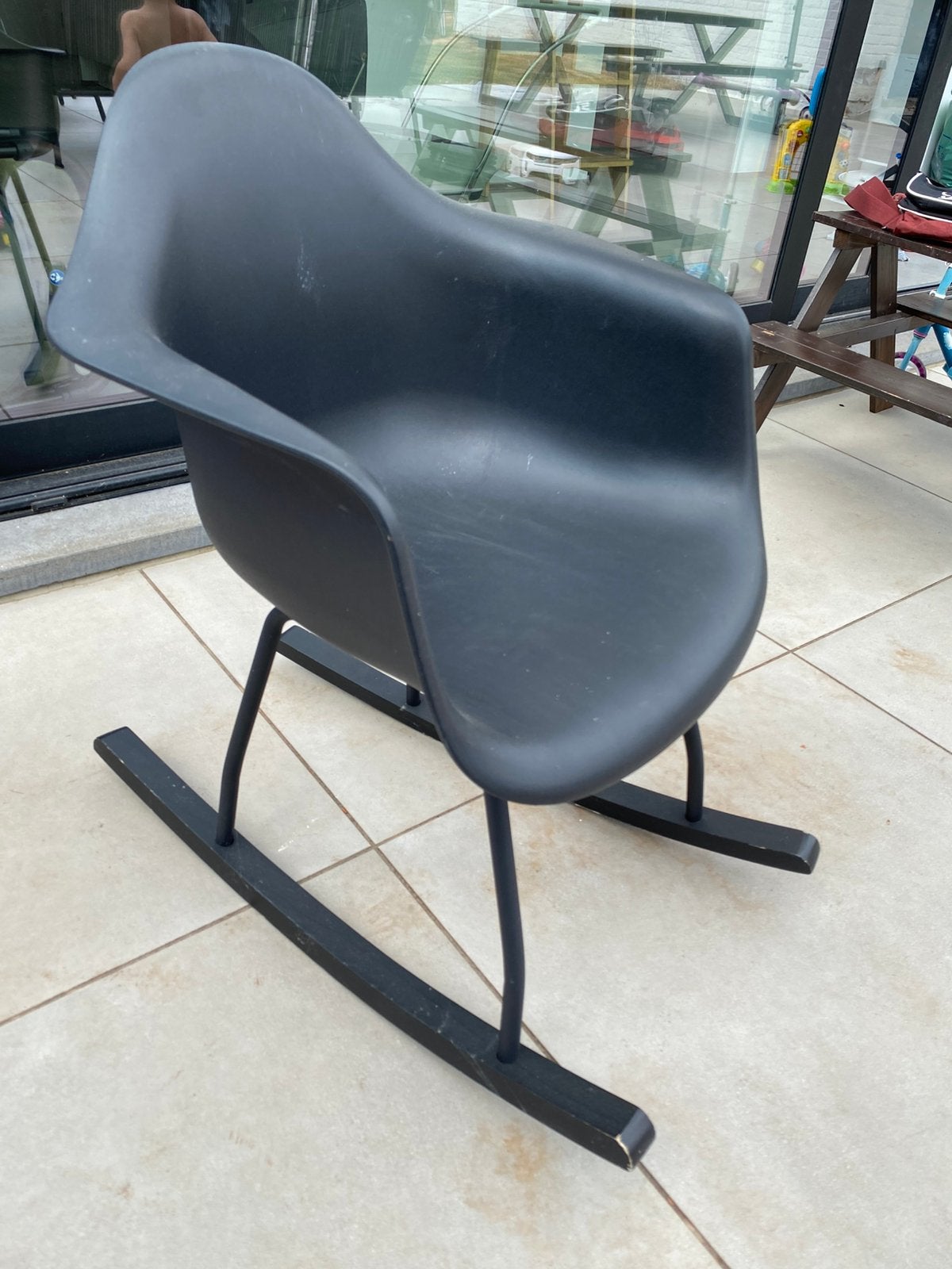 Chaise a bascule, Enlèvement, Utilisé