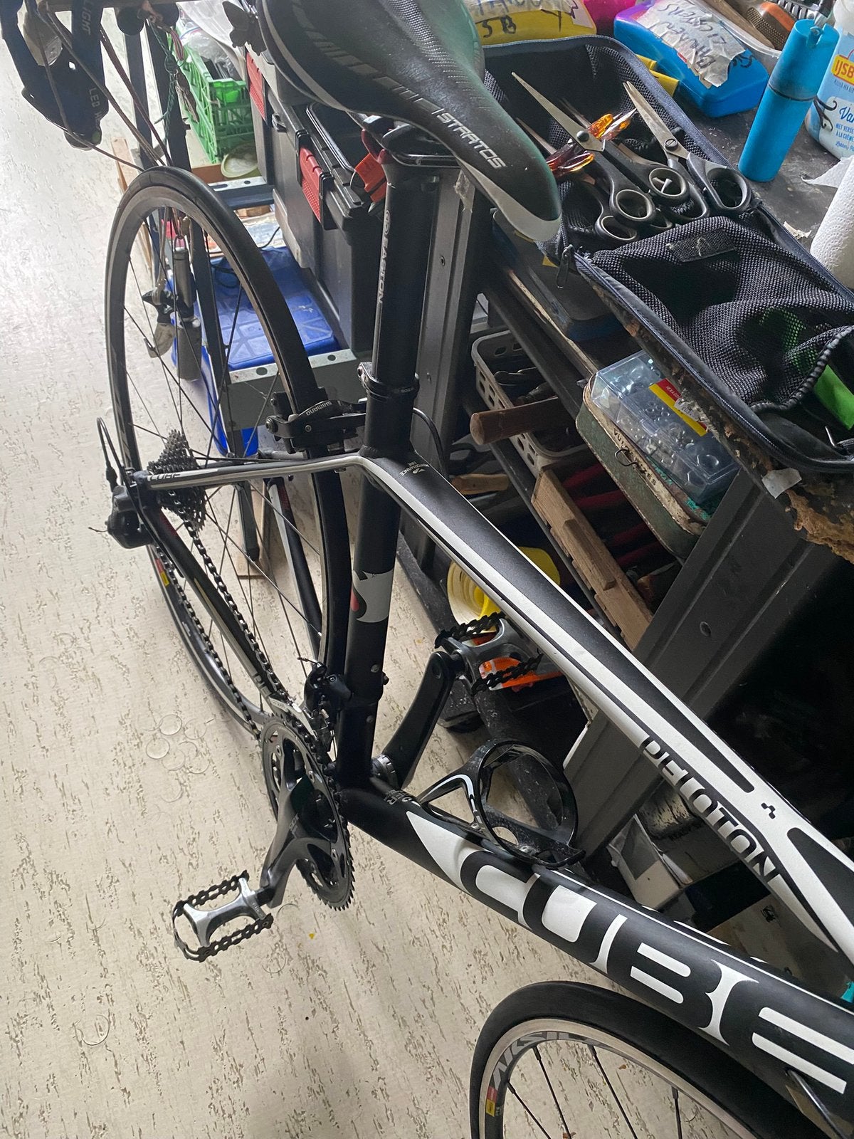 Koersfiets CUBE, Ophalen, Zo goed als nieuw