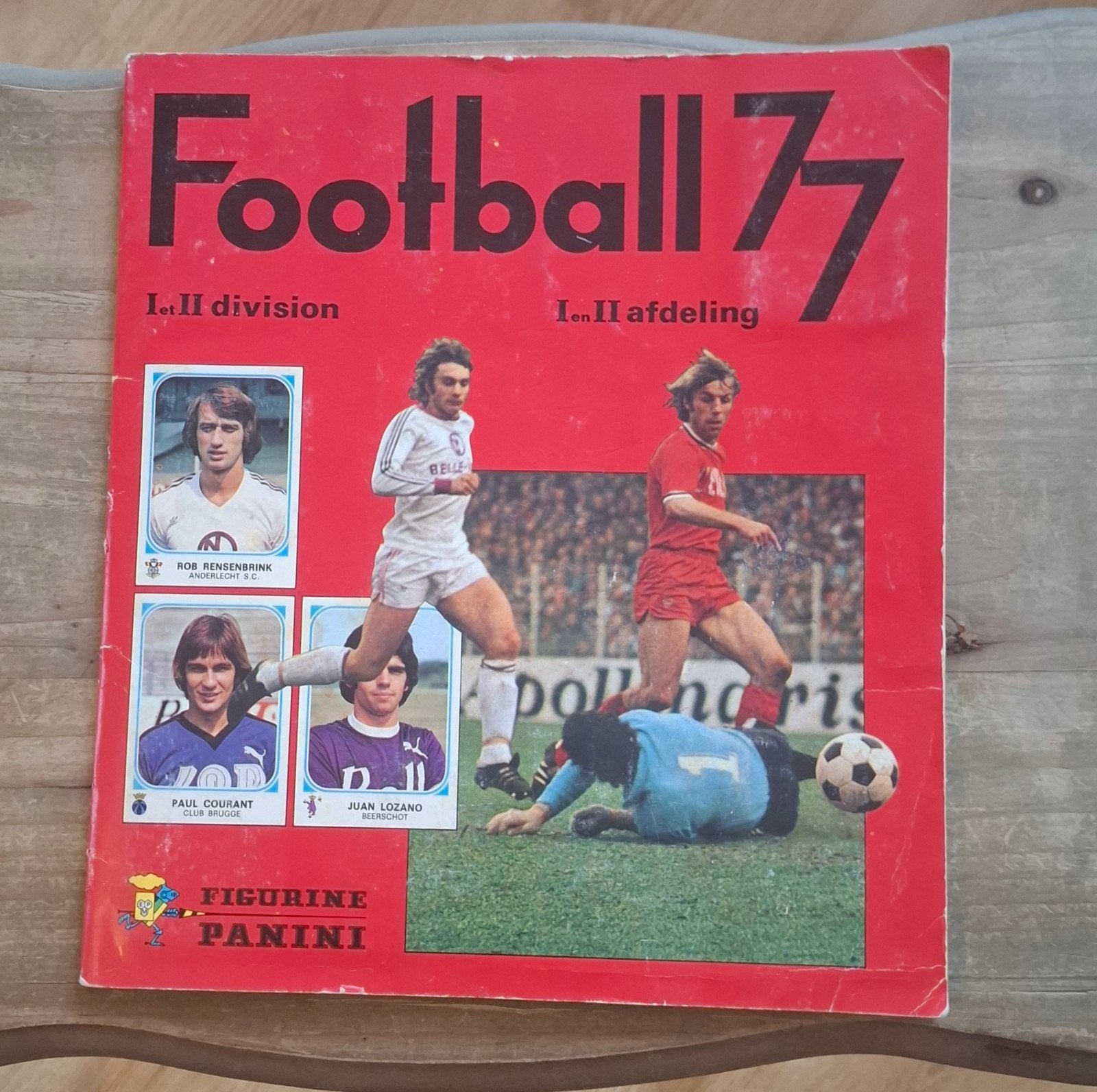 Panini volledig album Belgisch voetbal 1977 voetbal België, Ophalen of Verzenden