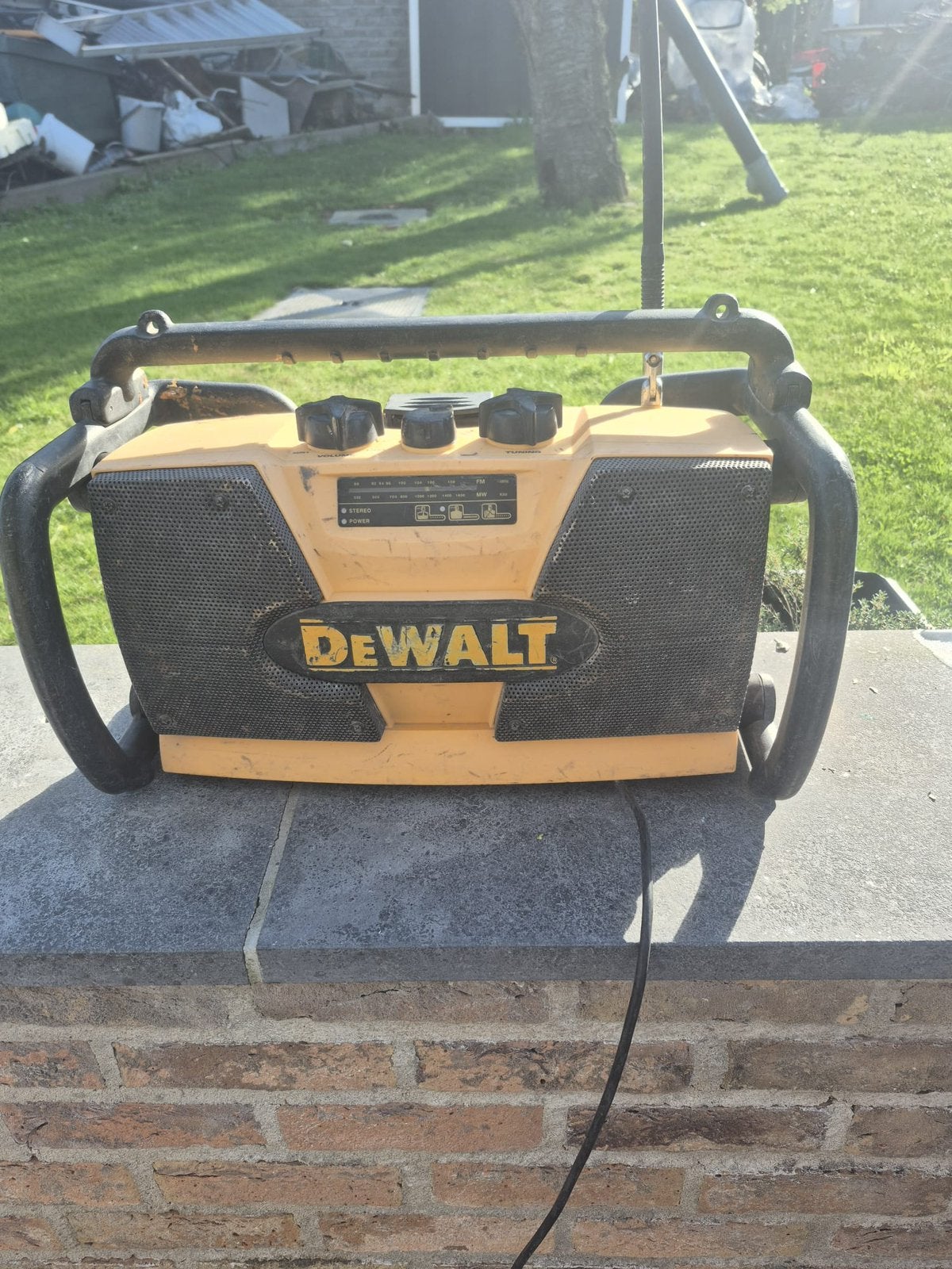 Dewalt werfradio, TV, Hi-fi & Vidéo, Enlèvement, Comme neuf