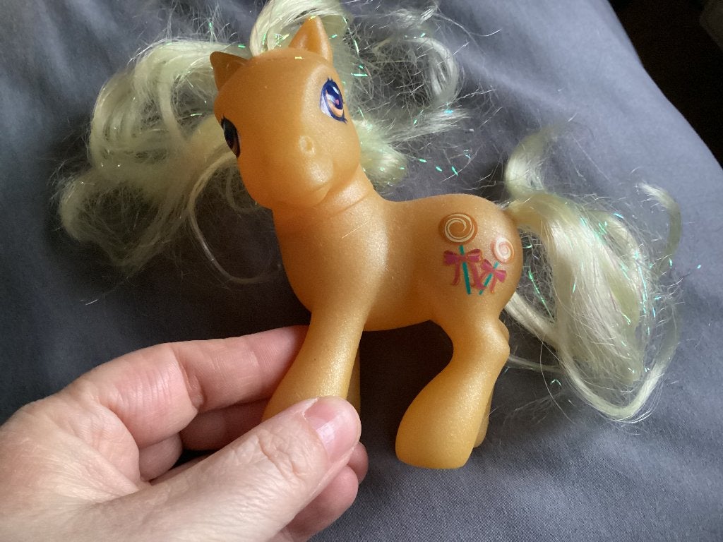 My Little Pony Generation 3 (G3) pony genaamd Butterscotch, Kinderen en Baby's, Ophalen of Verzenden, Gebruikt