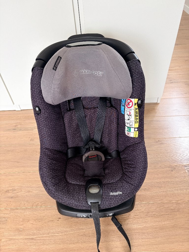 Maxi-Cosi AxissFix 360 draaibare autostoel | Isofix, Kinderen en Baby's, Autostoeltjes, Ophalen, Gebruikt, 0 t/m 18 kg, Verstelbare rugleuning
