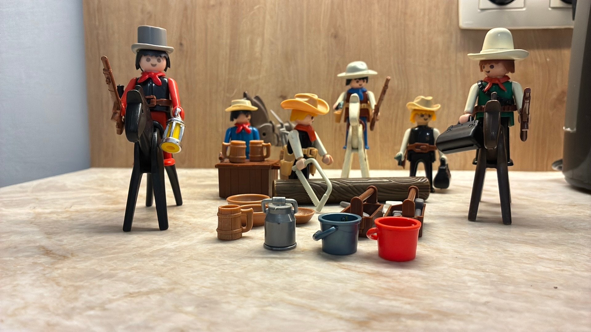 Playmobil cowboy’s, Ophalen, Zo goed als nieuw