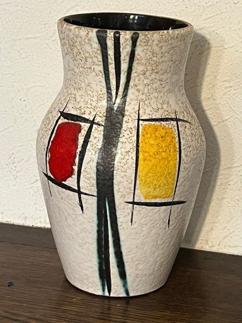 Vase allemand des années 1950 signé Scheurich, Antiquités & Art, Enlèvement
