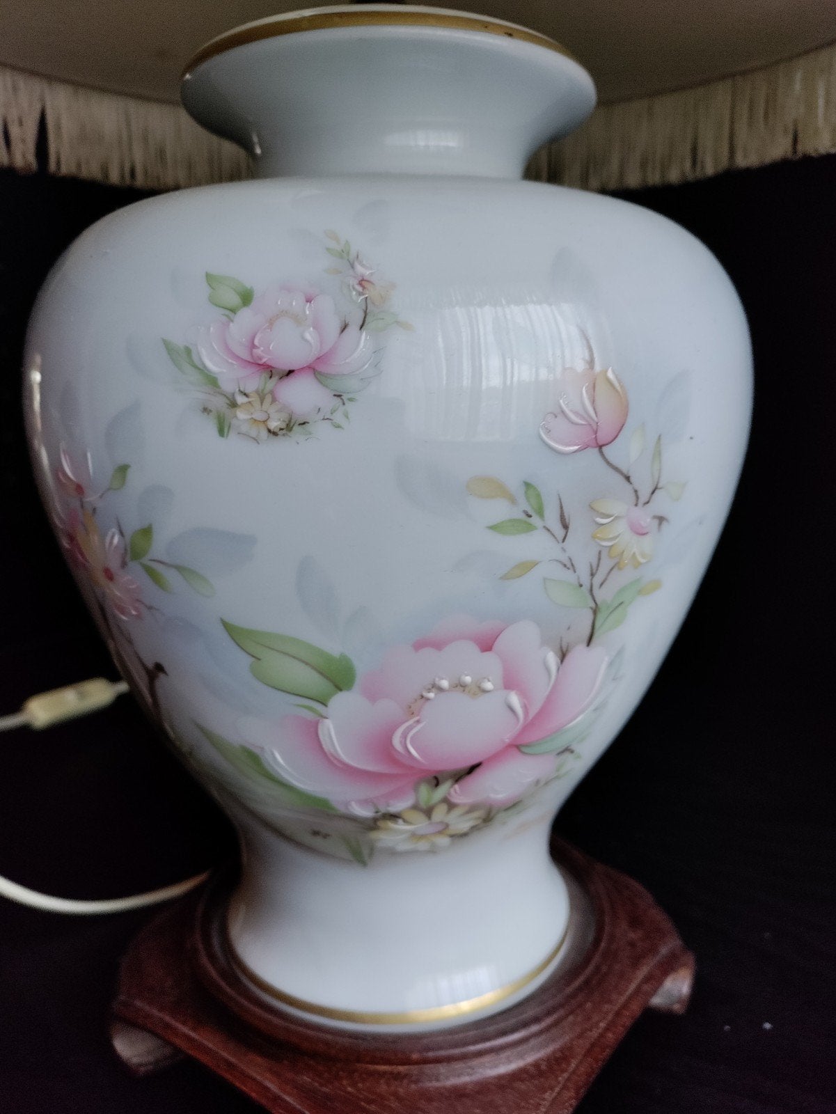 Lampe porcelaine de Limoges Sélection Gilis, Maison & Meubles, Enlèvement, Comme neuf, Classique