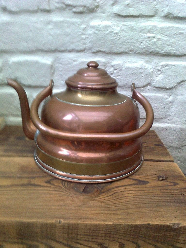 Koperen waterketel, Ophalen of Verzenden, Koper