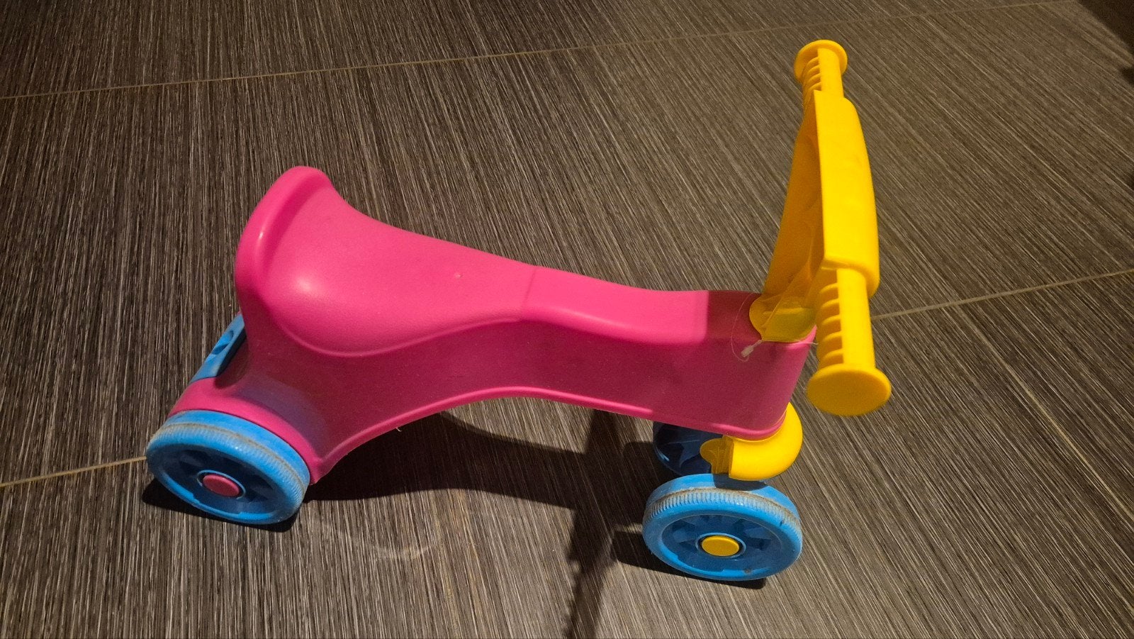 Peuterfiets, Ophalen