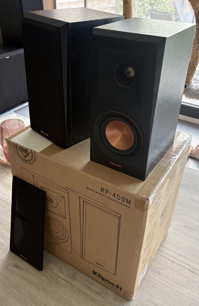 Klipsch RP-400M, Autres marques, Comme neuf, Enlèvement, Haut-parleurs Frontaux, Arrière ou Stéréo