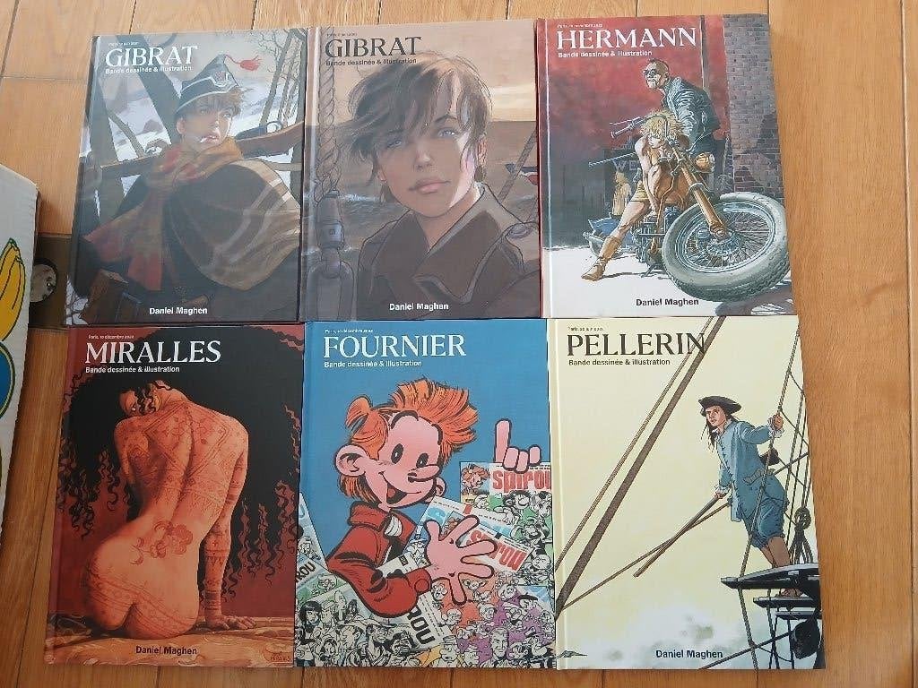 16 beaux catalogues de ventes BD (Maghen) par dessinateur, Enlèvement, Neuf