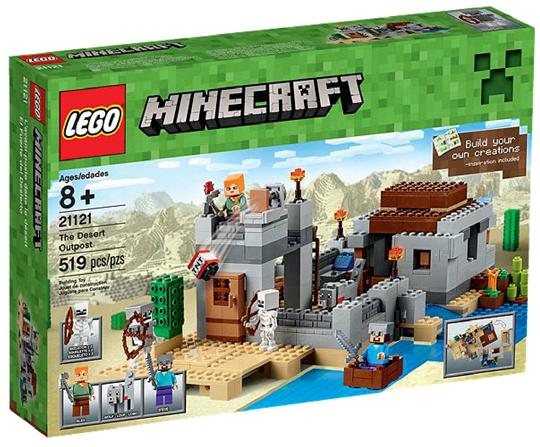 Lego Minecraft 21121 - The Desert Fortress - Sealed, Minecraft, Lego, Nieuw, Ophalen of Verzenden