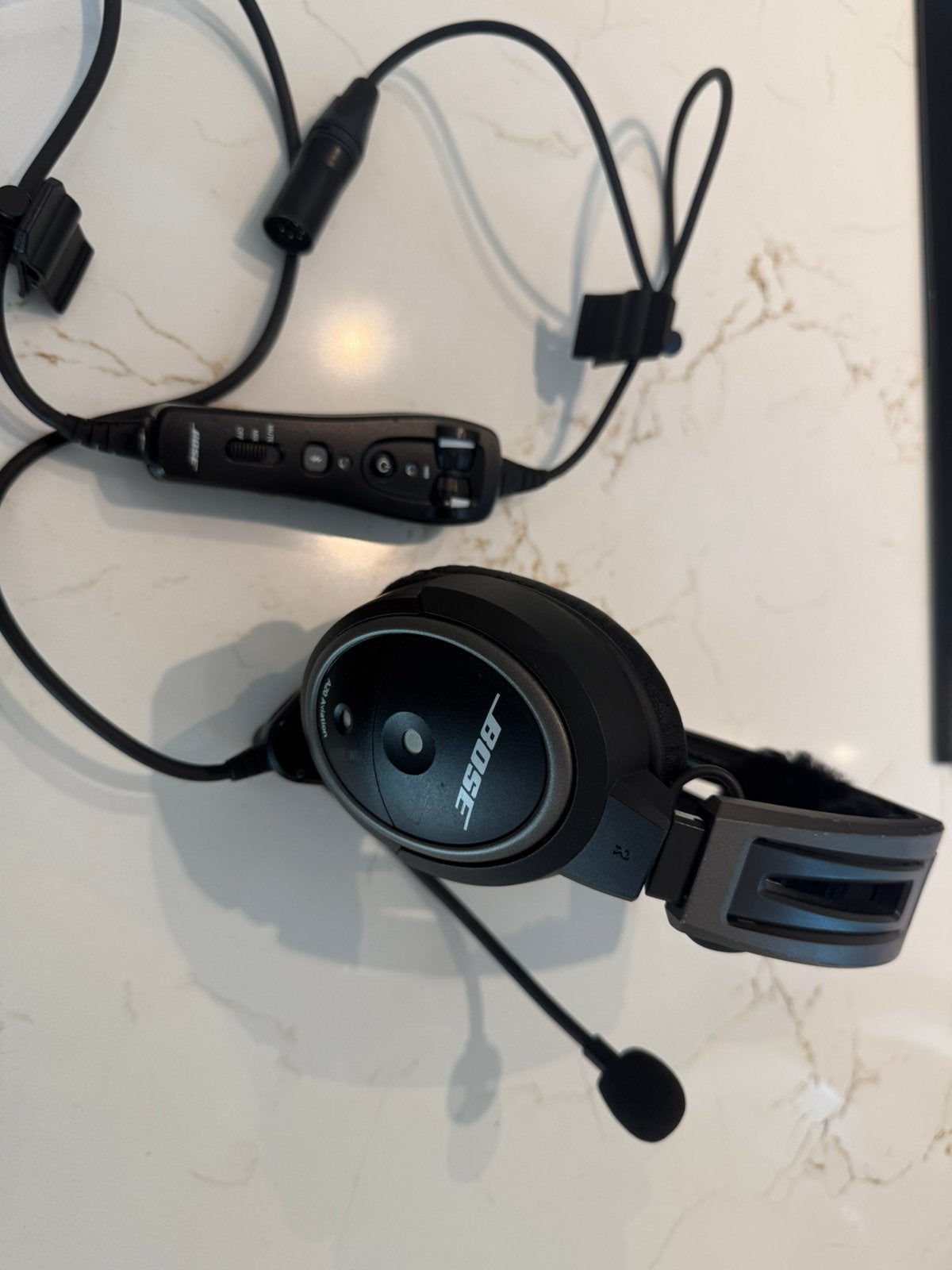 Bose A20 aviation headset, Informatique & Logiciels, Casques micro, Comme neuf, Enlèvement