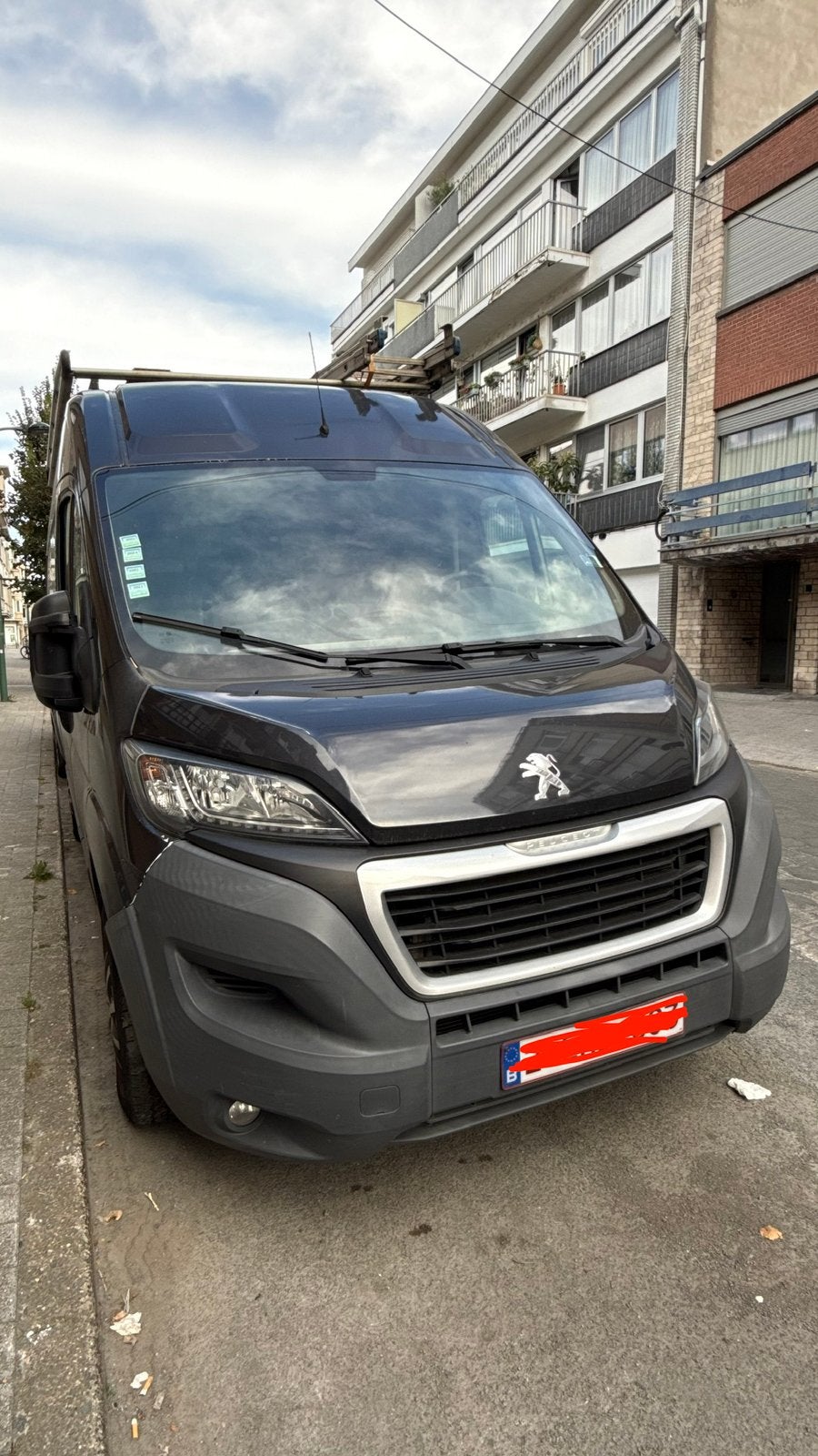 Peugeot boxer camionette, Auto's, Zwart, 96 kW, Particulier, Te koop