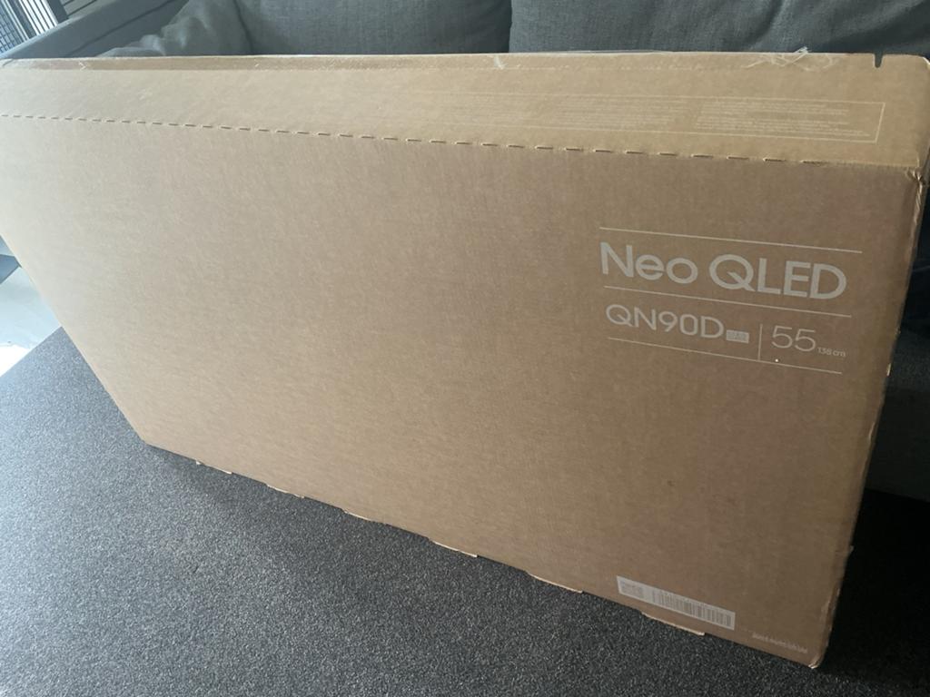 Tv Samsung smart wifi 4k Qled NEO 140cm 55QN92D met doos, Audio, Tv en Foto, Televisies, Ophalen, Zo goed als nieuw, QLED, Samsung