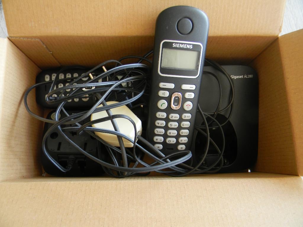 gigaset AL280, Ophalen, Zo goed als nieuw, 2 handsets