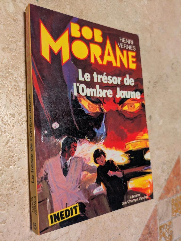 Bob Morane (Le trésor de l'Ombre Jaune)., Livres, Envoi, Comme neuf, Henri Vernes.