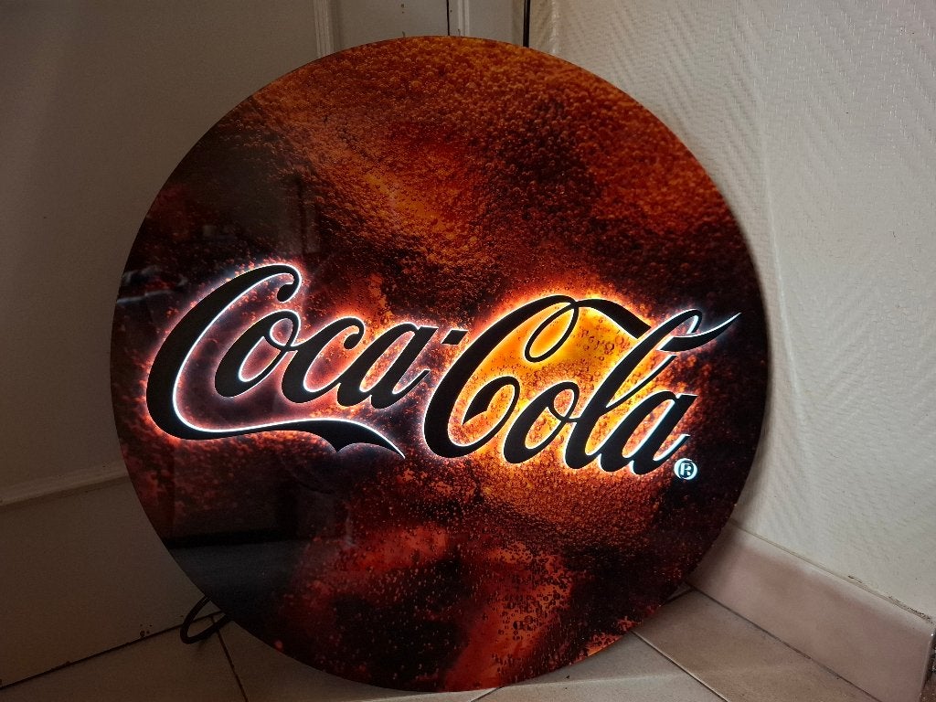 Lichtreclame Coca-cola, Ophalen of Verzenden, Nieuw, Lichtbak of (neon) lamp