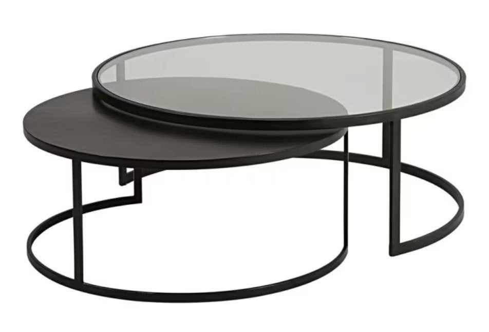 Table gigognes / Maison du monde-Eclipse, Huis en Inrichting, Woonaccessoires | Overige, Ophalen, Zwart, Zo goed als nieuw, Metaal