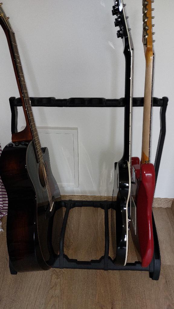 support 6 guitares, Muziek en Instrumenten, Standaarden, Ophalen, Zo goed als nieuw, Muziekstandaard, Gitaar