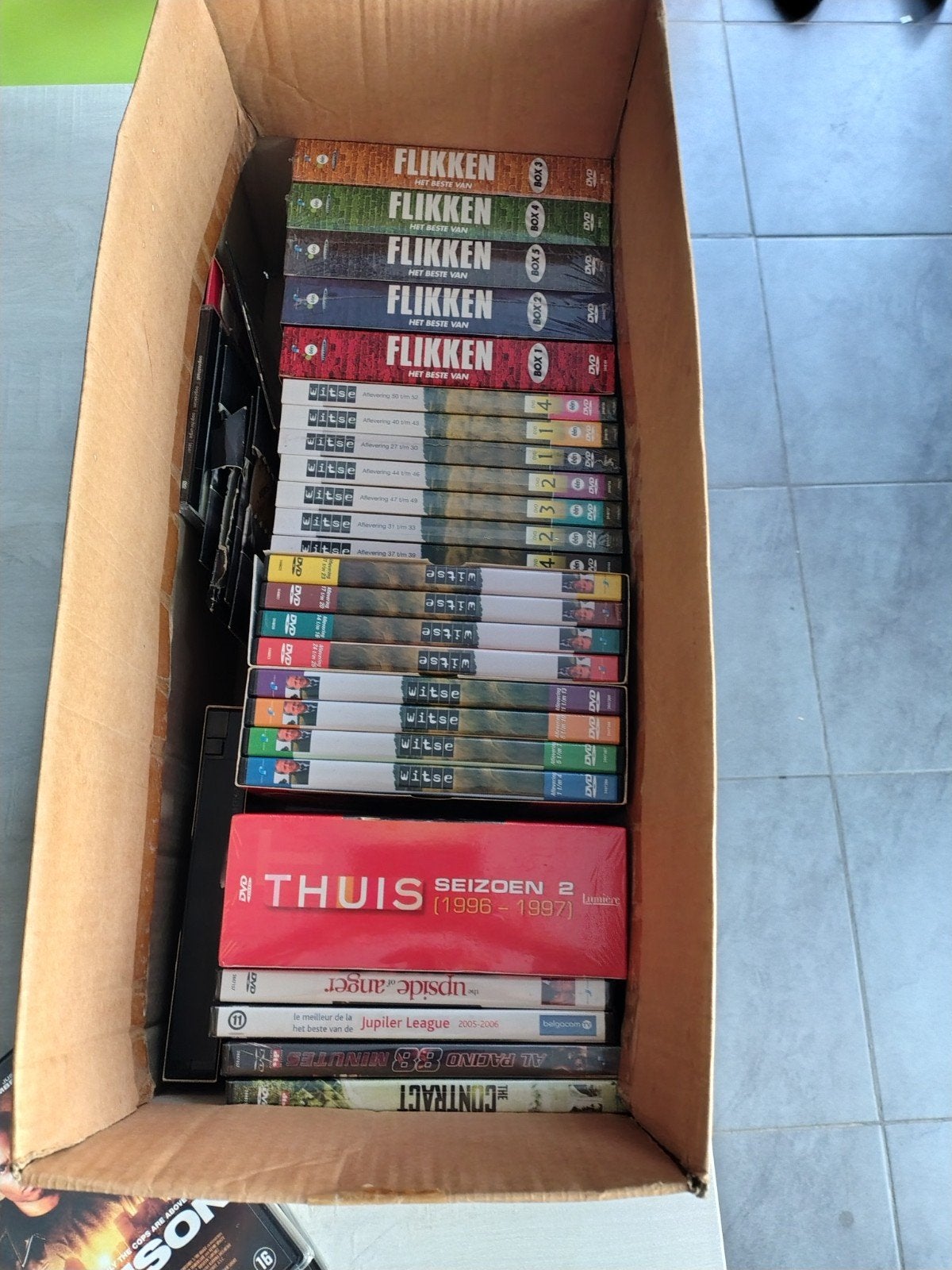 Lot dvd's, Cd's en Dvd's, Dvd's | Thrillers en Misdaad, Ophalen, Zo goed als nieuw, Detective en Krimi
