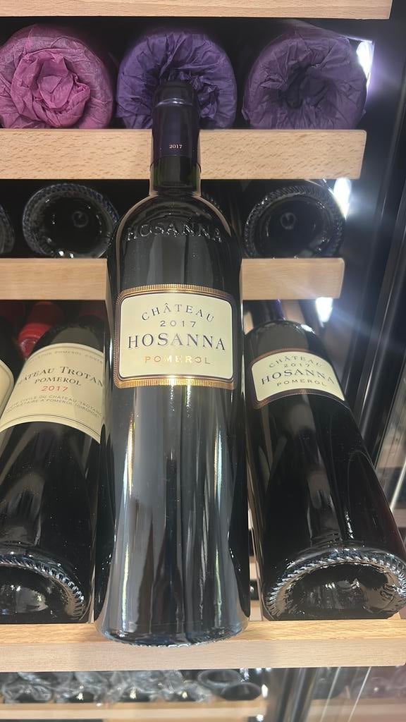 Chateau Hosanna 2017 - 97+/100 RP, Frankrijk, Nieuw, Ophalen of Verzenden, Rode wijn