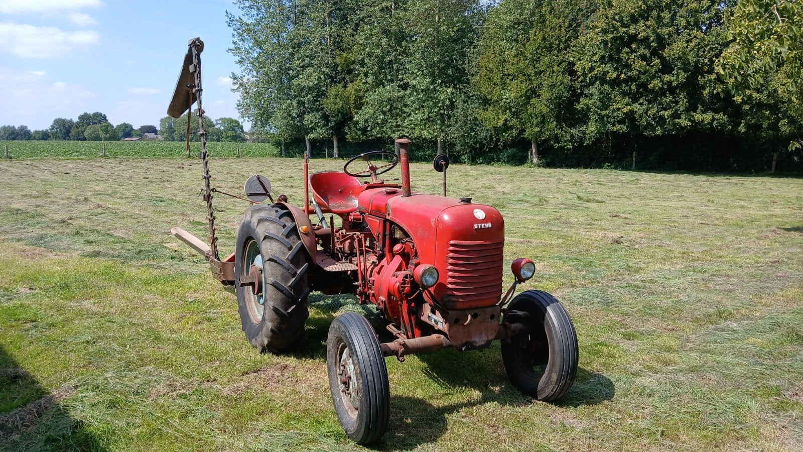 Steyr t80 1 cilinder, Ophalen, Steyr