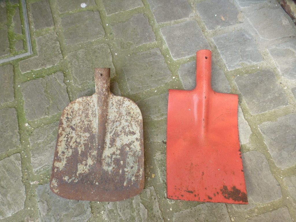 BÊCHE et PELLE À SABLE sans manche, Jardin & Terrasse, Enlèvement ou Envoi, Utilisé, Bêche