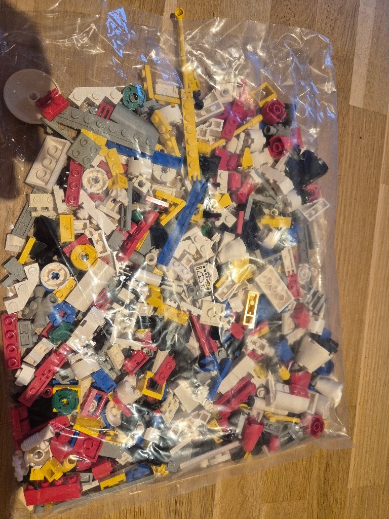 Lego in bulk 7,7 kg met 7 grondplaten + Bulkinstructies, Kinderen en Baby's, Speelgoed | Duplo en Lego, Gebruikt, Lego, Ophalen of Verzenden